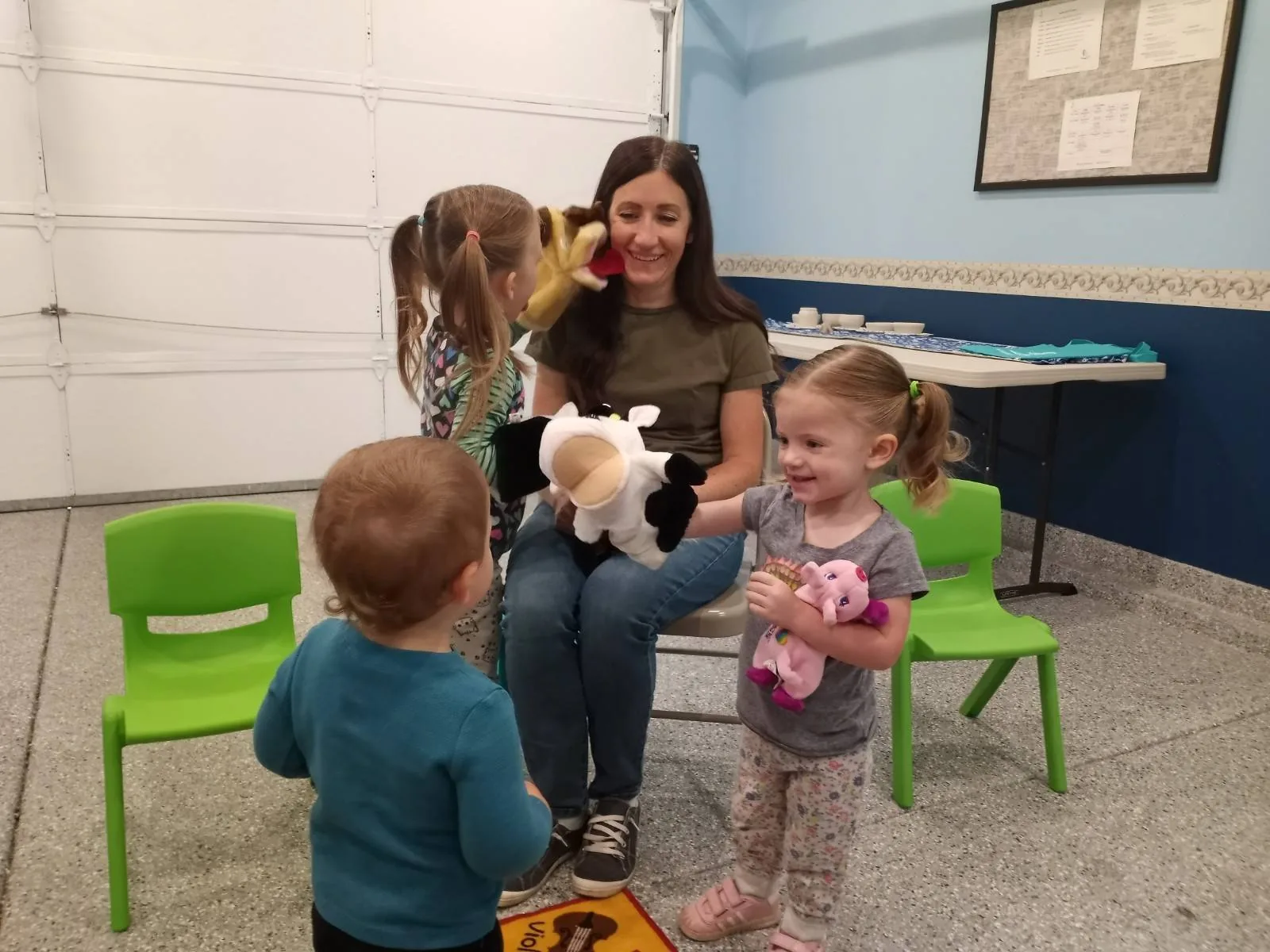 Early childhood music class